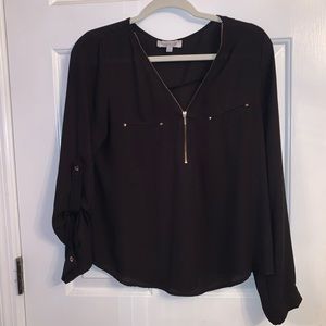 Zipper Blouse